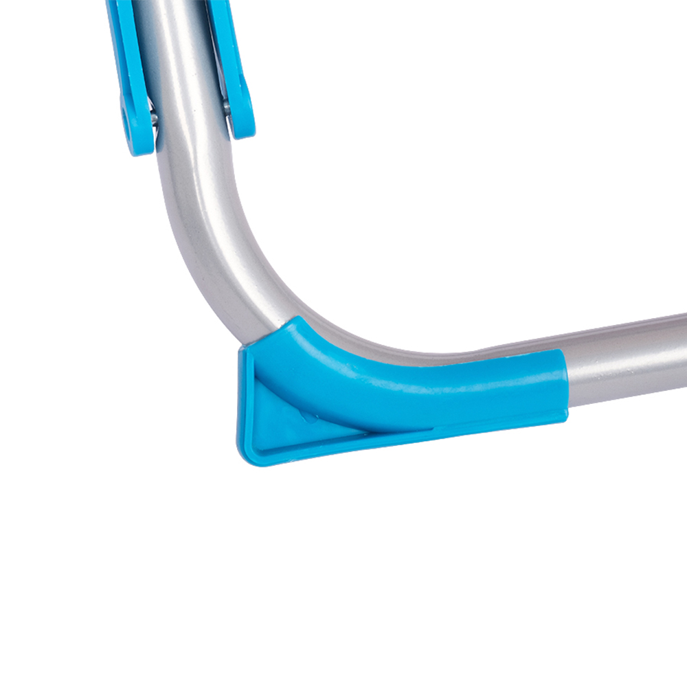 Wholesale Portable Folding Aluminum Lounge Chair Stripes Backpack Beach Chair - Image 4