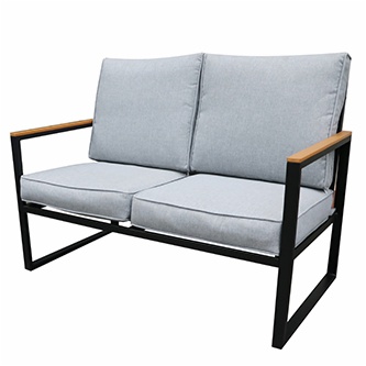 Aluminum and Rope Patio Coversation Set 4108 - Image 4